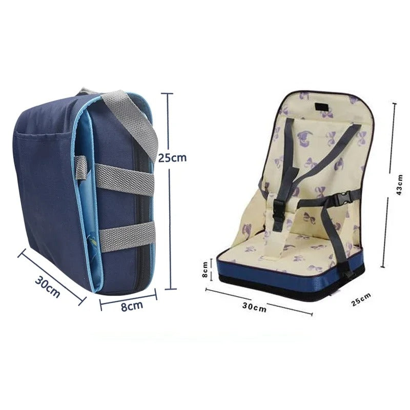 Portabel Baby Matstol – Hopfällbar Booster Seat för Resor & Hemma