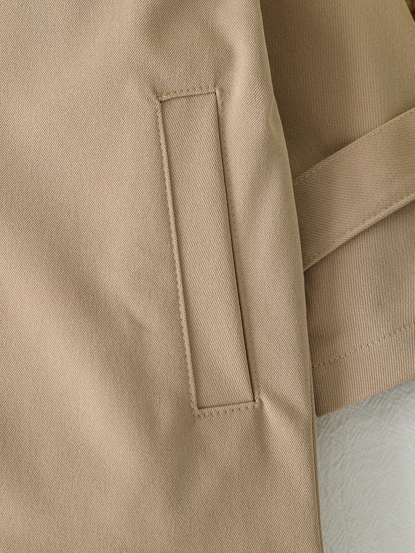 Trenchcoat för Barn – Dubbelknäppt Jacka för Höst & Vinter, 1-3 år