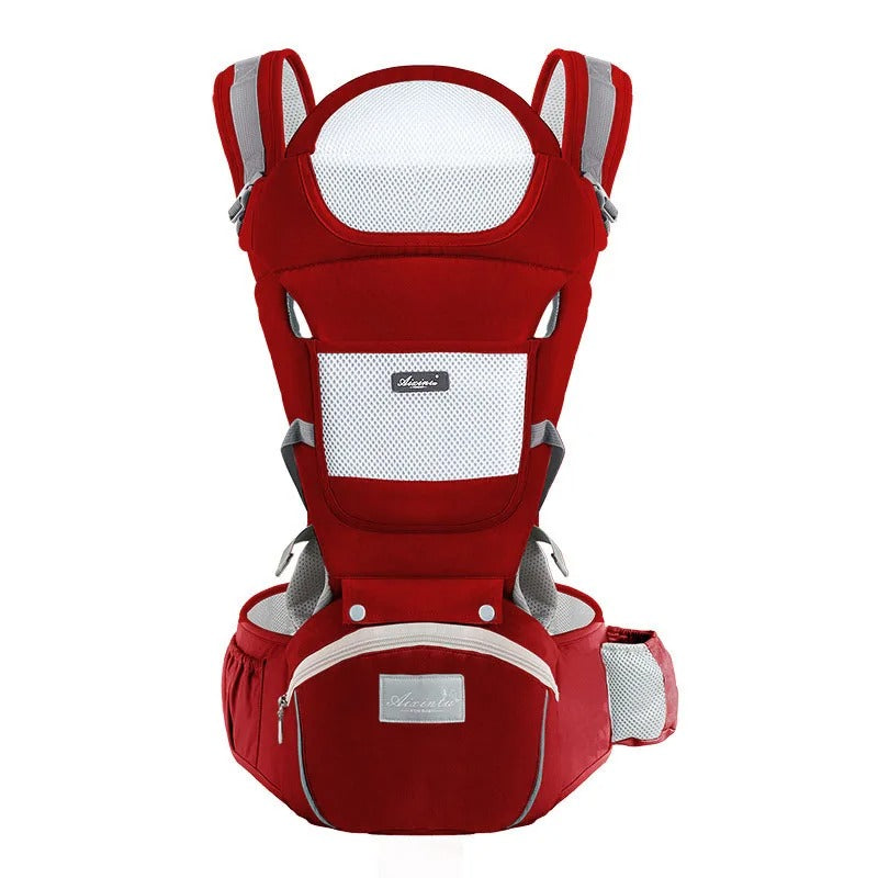 Ergonomisk Bärsele med Midjepall – Från Nyfödd till Småbarn