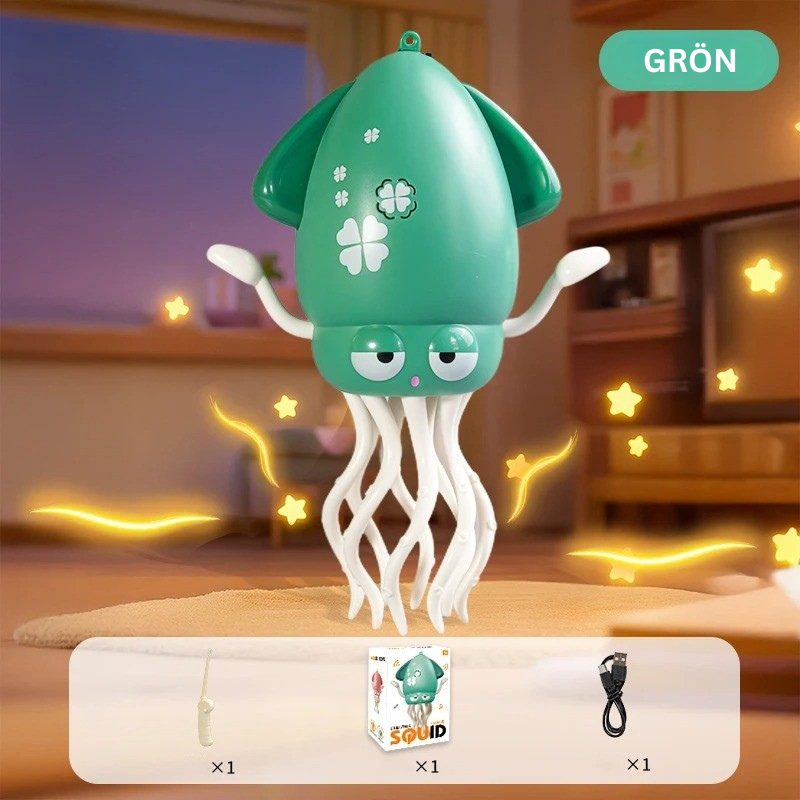 Interaktiv Dansande Bläckfisk med Ljus & Musik – Baby & Toddler Toy