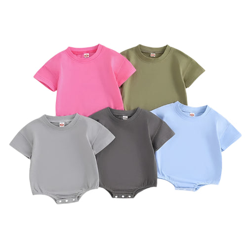 Nyfödd Bubble-Romper – Sommarkläder för Baby