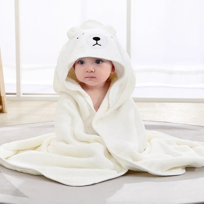 Hooded Baby Badcape – Köp 2, få fri frakt