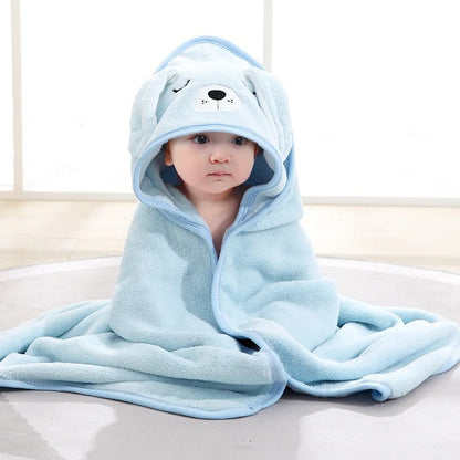 Hooded Baby Badcape – Köp 2, få fri frakt