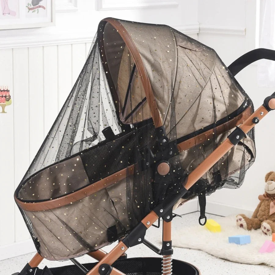 Universalt Insektsnät för Barnvagn – Skydda Din Baby mot Mygg & Insekter