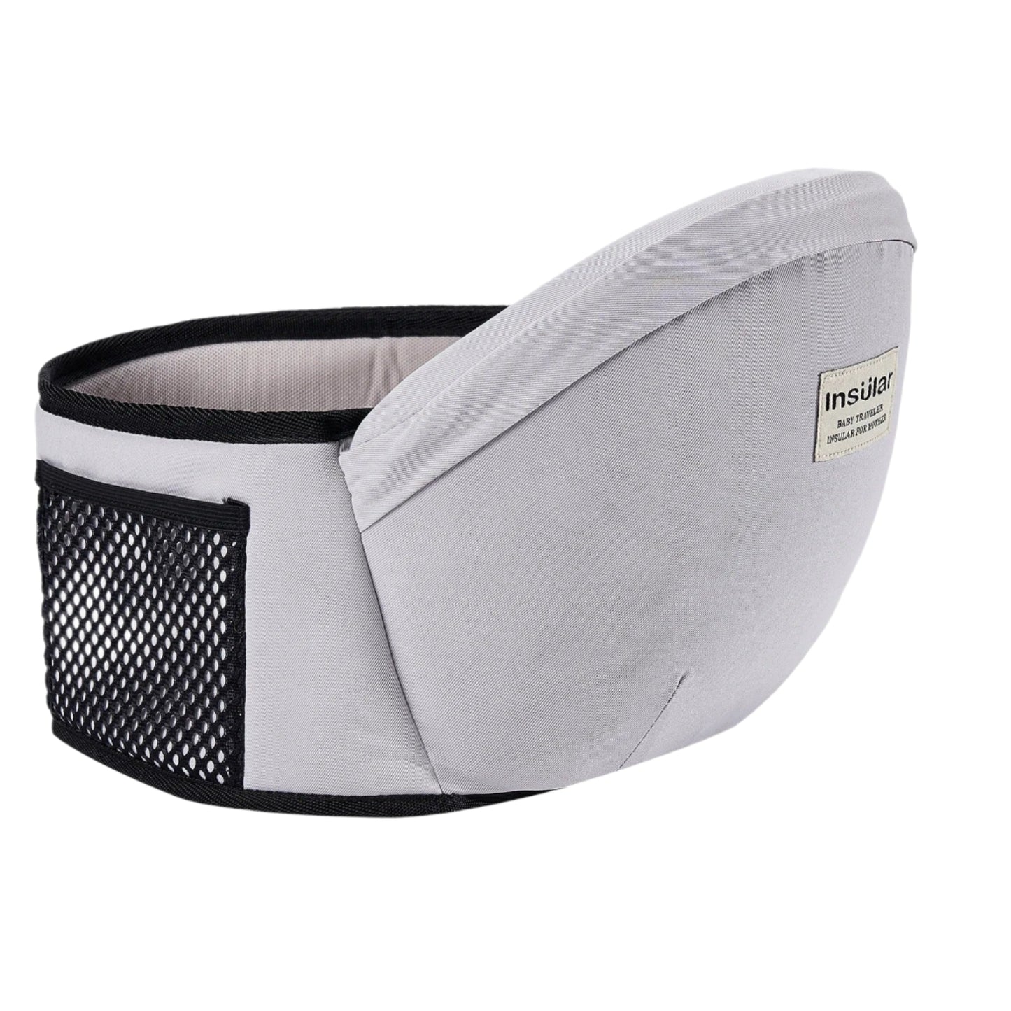 Babysäte med Midjebälte – Ergonomisk Bärsele med Höftstöd för Spädbarn & Småbarn